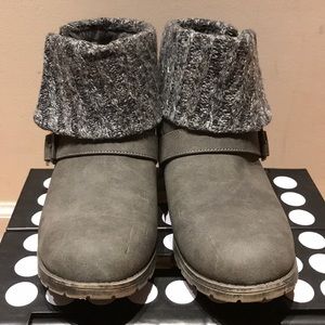 Rocket Dog Faux Suede Ankle  Boots